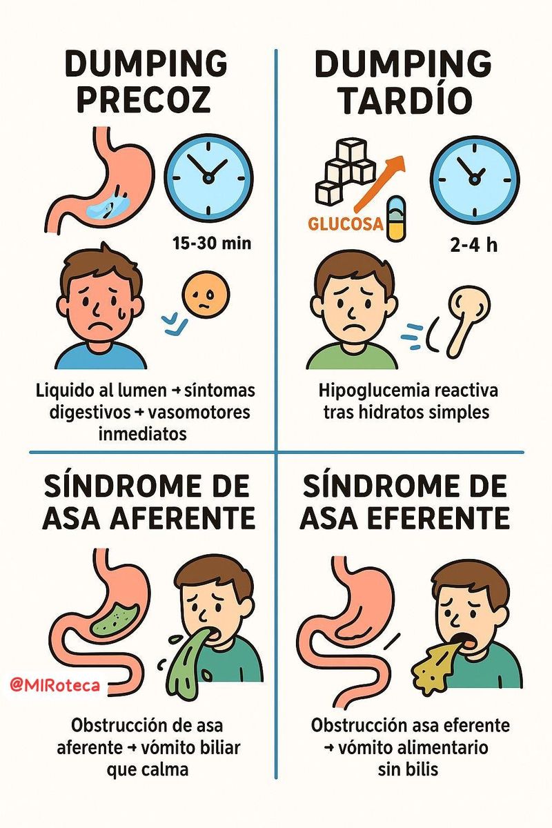 Complicaciones tras cirugía gástrica